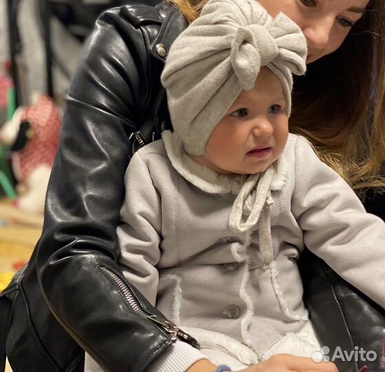 Куртка-Дубленка для девочки 86