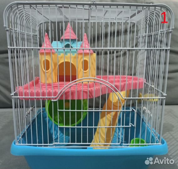 Клетки/домики/миски для мелких грызунов
