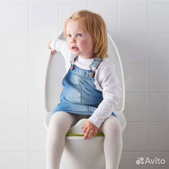 Накладка на унитаз детская IKEA, нескользящая
