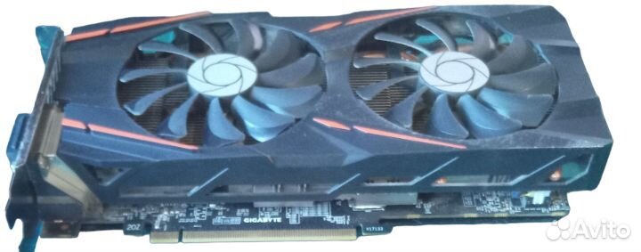 Видеокарта gigabyte AMD Radeon RX 580 gaming