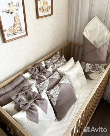 Бортики в кроватку