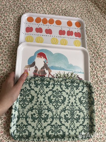 Поднос IKEA 3 шт