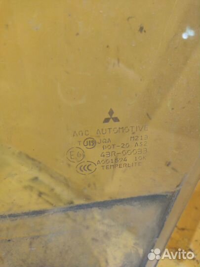 Стекло переднее правое для Mitsubishi Lancer X