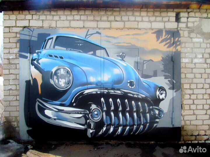 Художественное оформление, роспись стен, граффити