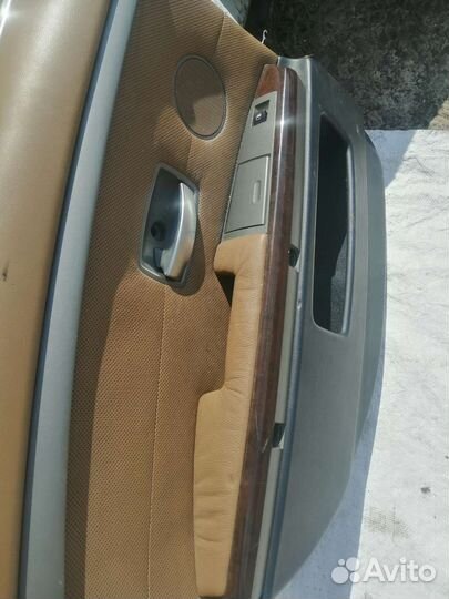 Задняя обшивка двери BMW 7 E65 бежевая