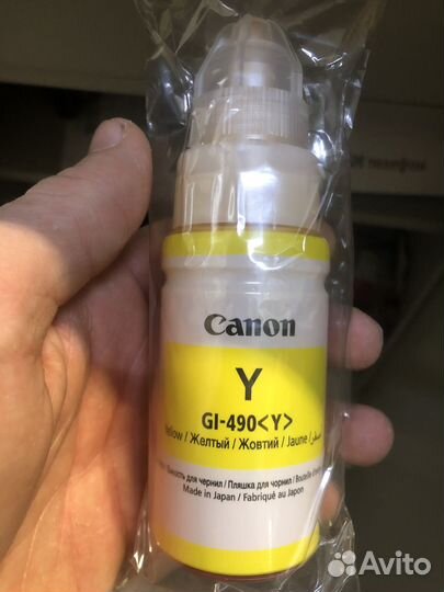 Чернила для принтера hp и canon