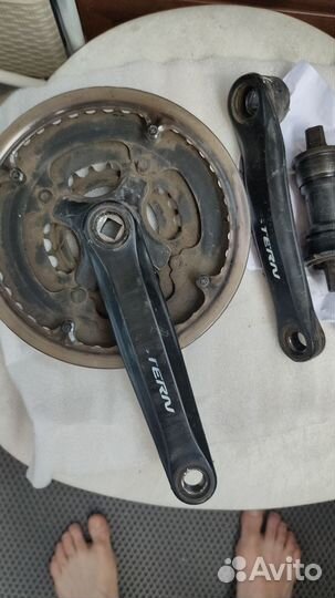 Шатуны, каретка, тормоз, переключатели, манетка