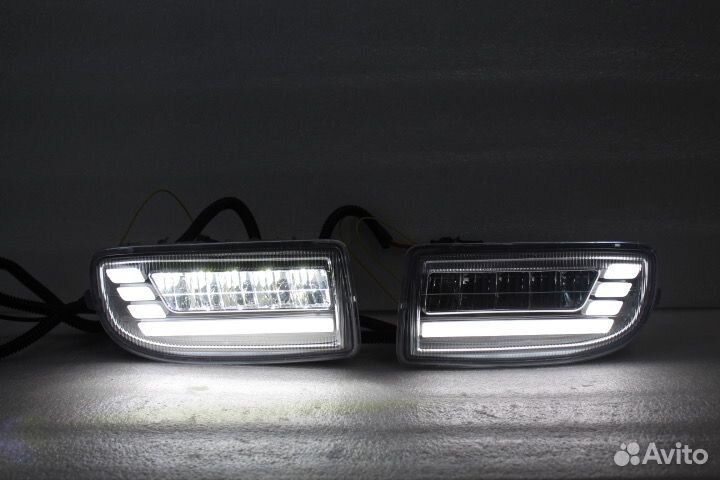 Land Cruiser 100 LED Туманки диодные дхо X3YD9