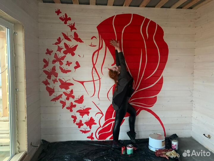 Роспись Стен, Окон, Барельефы Мел.Доски