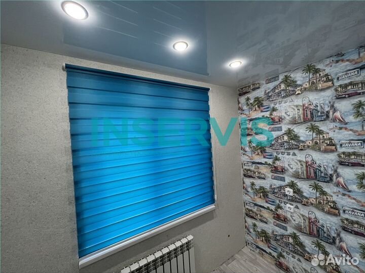 Рулонная штора на окно