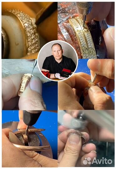 Золотое колье Bulgari 585 проба