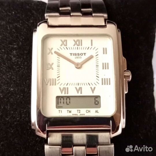 Шикарный Tissot two timer