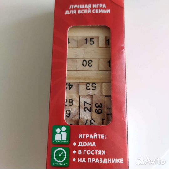 Игра падающая башня настолка