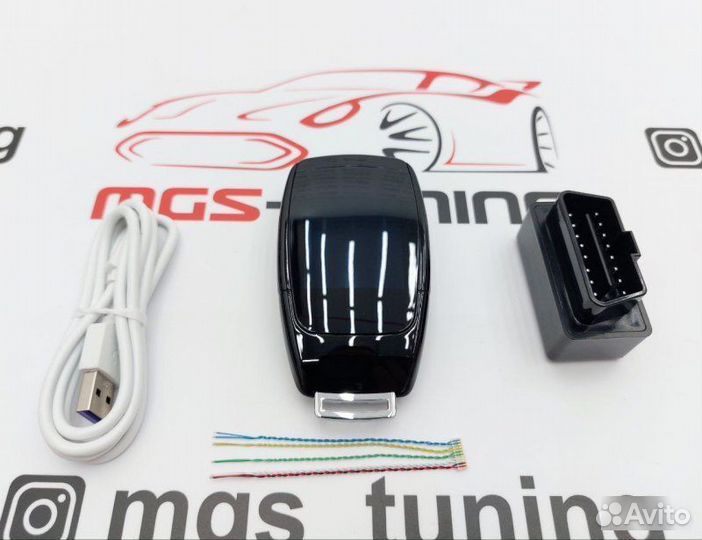 Смарт ключ BYD стиль Mercedes черный