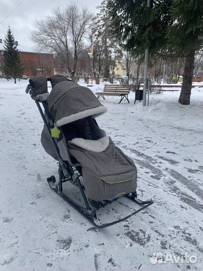 Коляска санки Ника Детям 7-7