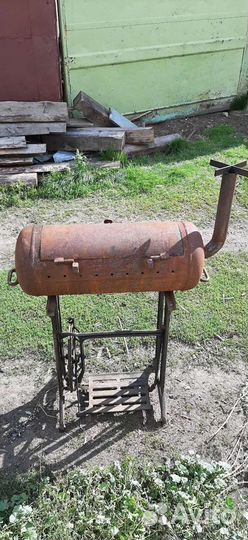 Мангал из газового баллона