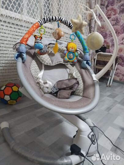 Детские электронные качели