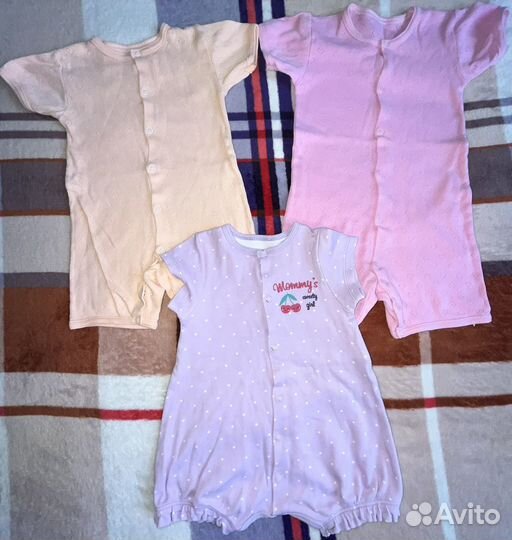 Детские вещи пакетом для девочек 68 74