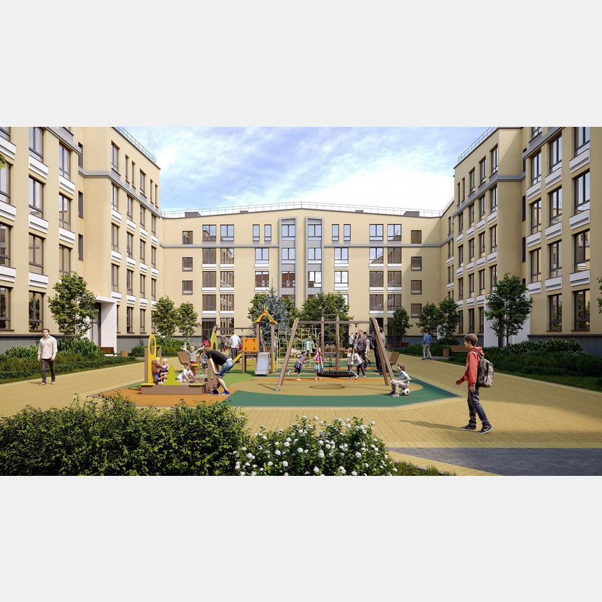 1-к. квартира, 34,9 м², 2/5 эт.