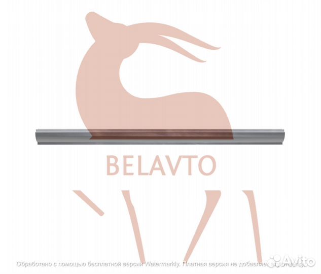 Левый порог на Лифан Селия