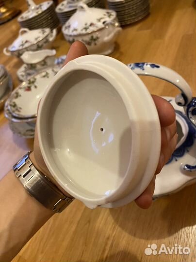 Чайник гжель