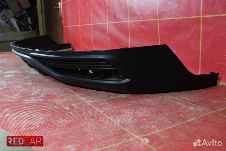 Спойлер бампера заднего Hyundai Solaris 2 (20) (но