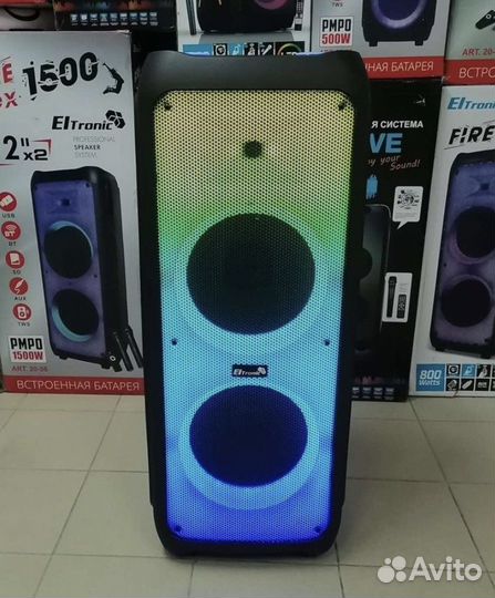 Блютуз колонка мощная eltronic 20-56 pro