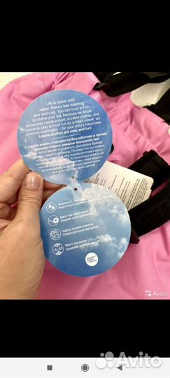 Новая зимняя куртка lassie by reima 128 134 140