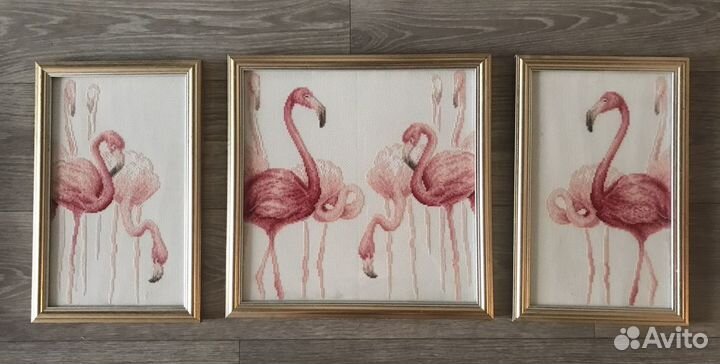 Картина вышитая крестом