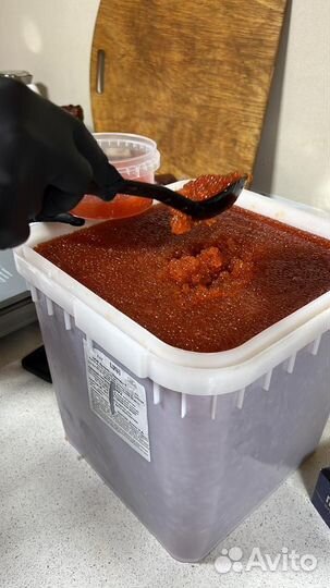 Красная икра горбуши