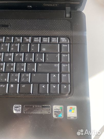 Compaq 615 ноутбук