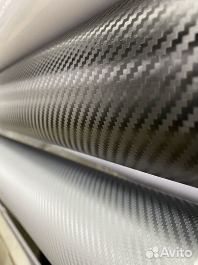 Виниловая пленка защитная карбон глянец