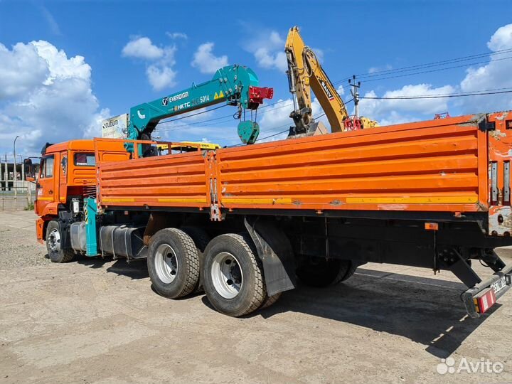 КамАЗ 65115 с КМУ, 2021