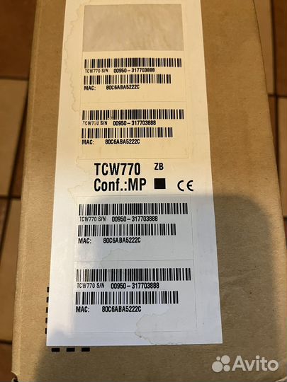 Wifi роутер Thomson TCW770