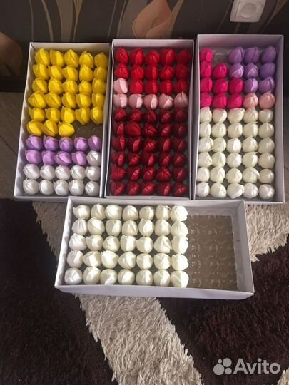 Мыльные розы 50 шт