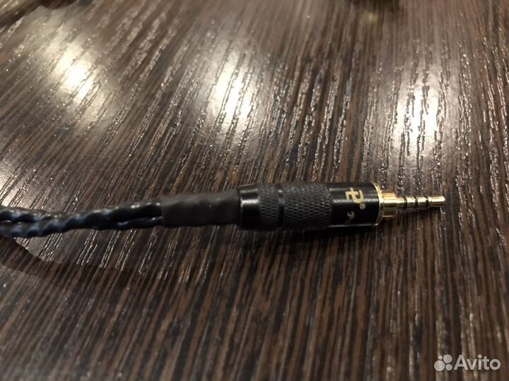 2,5 jack - 2 rca. Балансный кабель