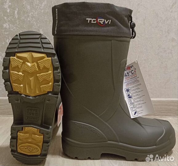 Сапоги зимние torvi обновлённая подошва