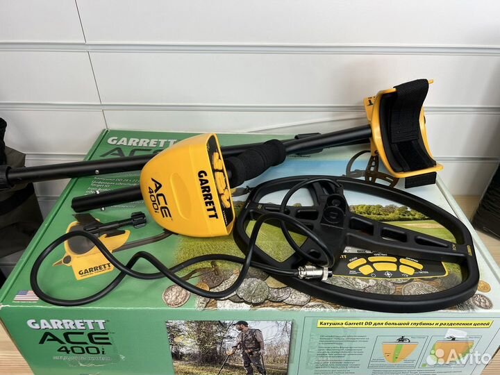 Металлоискатель garrett ace 400i бу