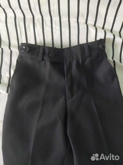 Костюм тройка черный