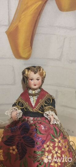 Антикварные куклы,PetitCollin,Schildkrot,SNF