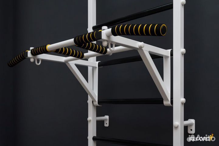 Шведская стенка рекорд Х4, цвет белый