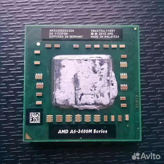 Процессор amd a6 3400m series