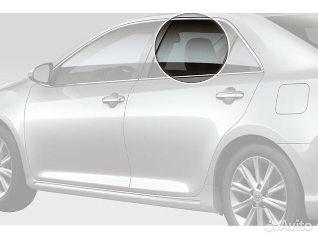 Стекло заднее левое опускное Camry