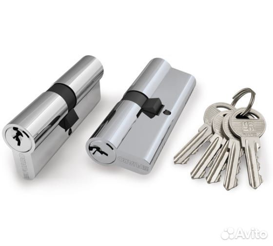 Цилиндровый механизм fuaro 100 ZA 80 mm; 59631