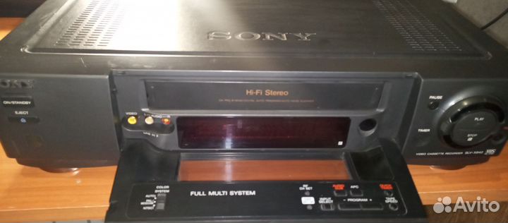 Видеомагнитофон sony slv-x842 hi-fi stereo