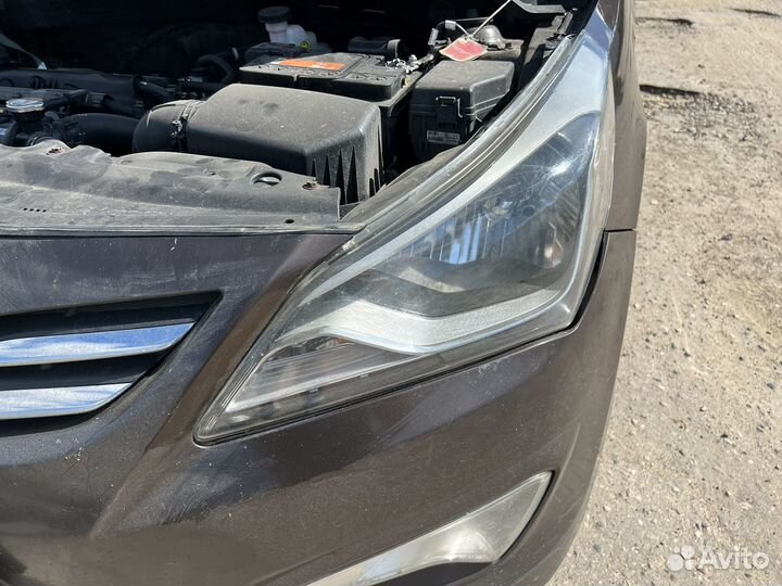 Фара на hyundai solaris рестайлинг левая правая