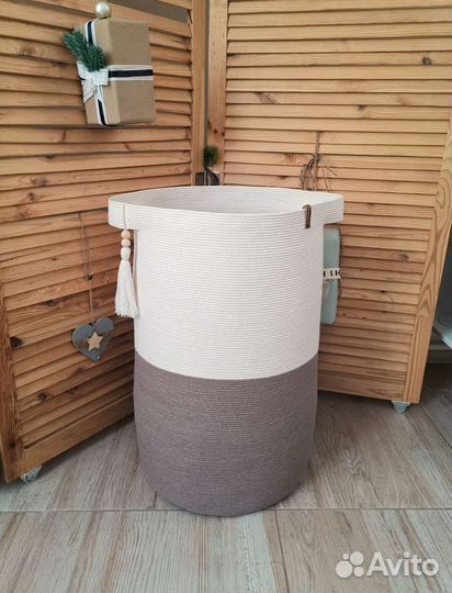 Большая интерьерная корзина для хранения