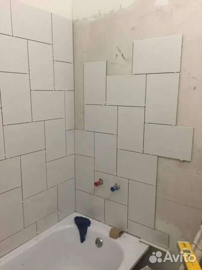 Укладка кафельной плитки.плиточник