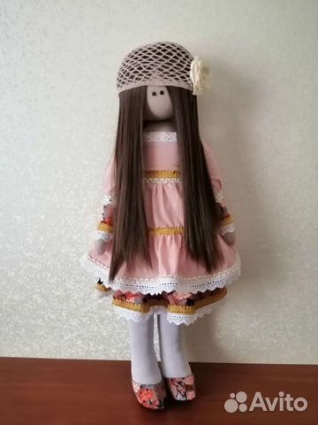 Текстильная интерьерная кукла
