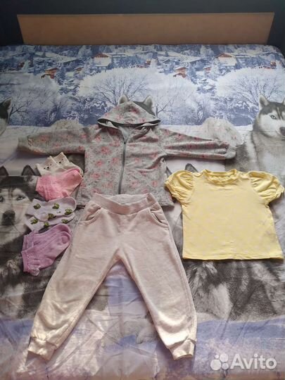 Вещи на девочку пакетом 1,5- 2 года